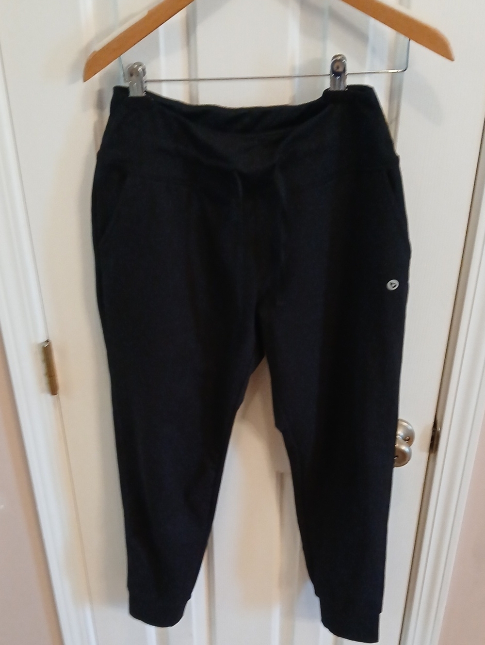 Baleaf Black Athletic Pants with Subtle Logo